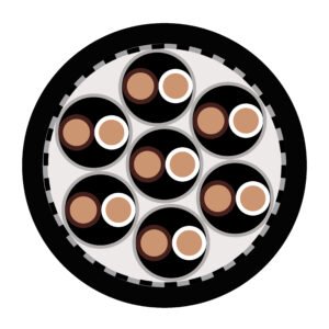 Instrumentation Cable, Individual & Overall Screen, Armoured or Non-armoured, PVC Insulated, PVC Sheathed